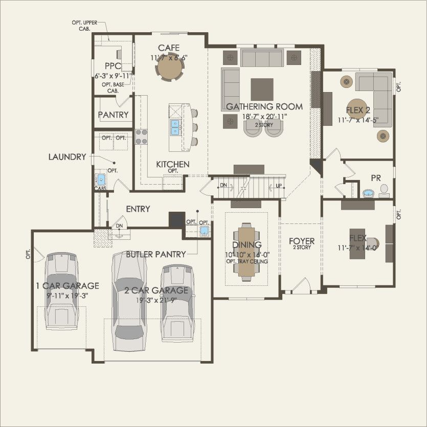 First Floor 2 br / 2.5 ba
