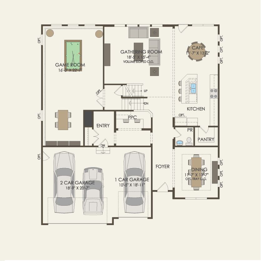 First Floor 4 br / 2.5 ba