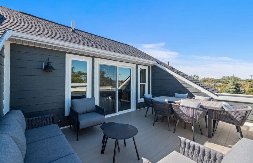 Outdoor Deck off Loft Area