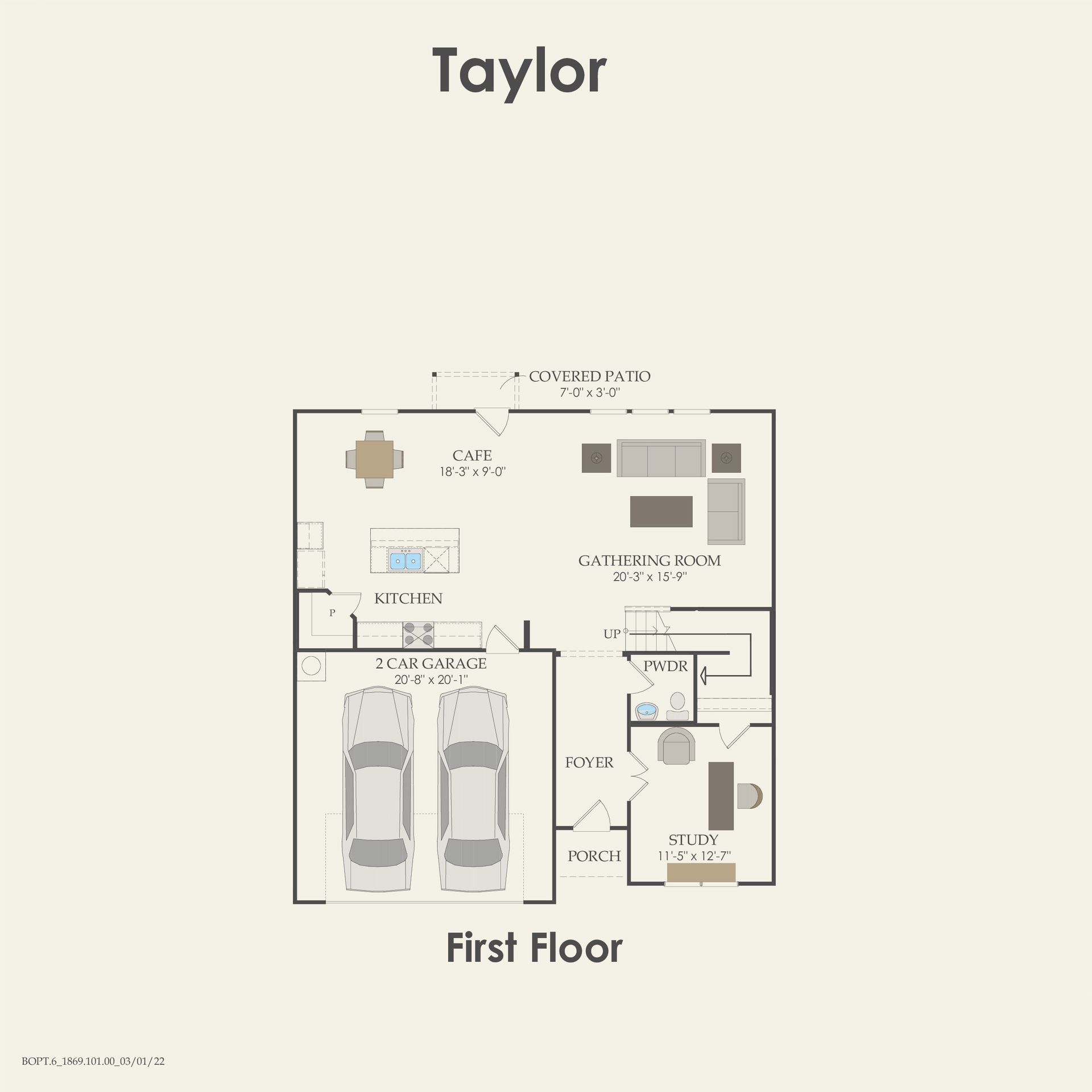 First Floor 4 br / 2.5 ba