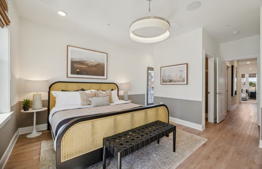 Owner’s Suite with a Walk-in Closet and Luxury Bathroom
