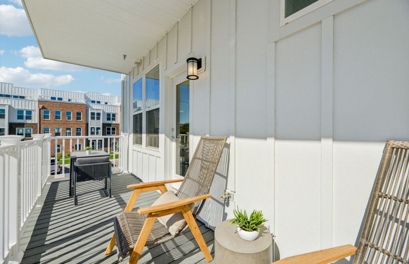 Balcony off the Owner's Suite