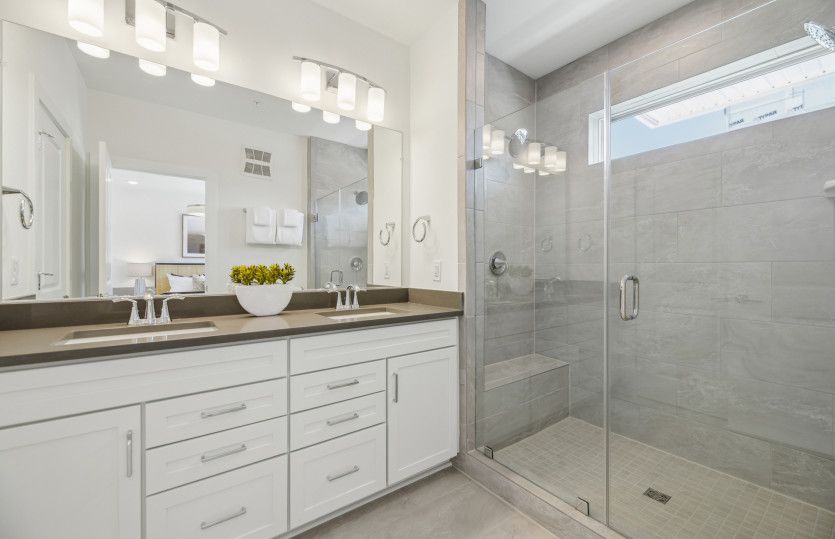 Owner’s Bath with Double Sinks