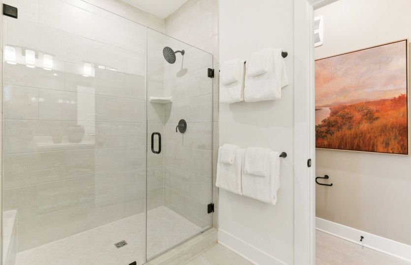 Owner's Bathroom with Frameless Shower