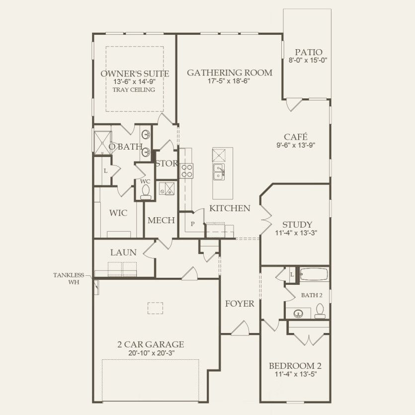 First Floor 2 br / 2 ba