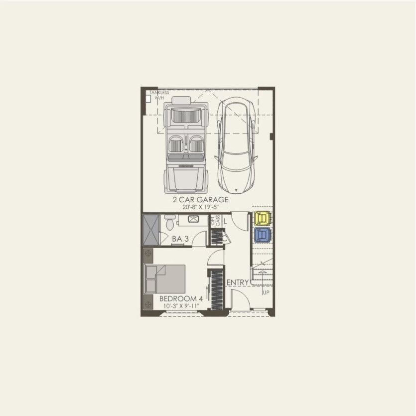 First Floor 4 br / 3.5 ba