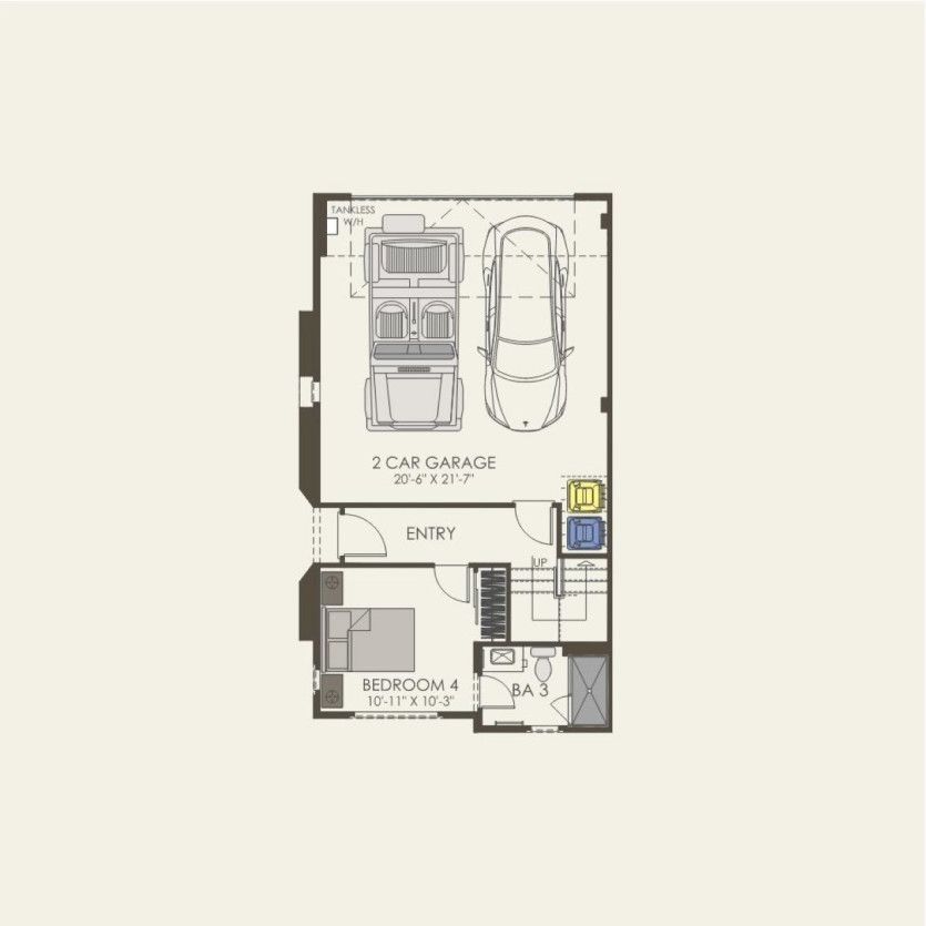 First Floor 4 br / 3.5 ba