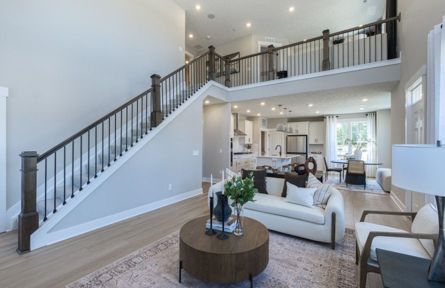 Elegant Two-Story Rooms