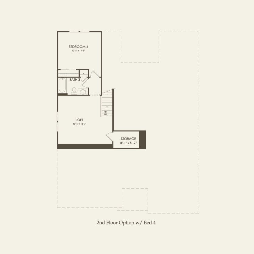Second Floor 3 br / 2 ba