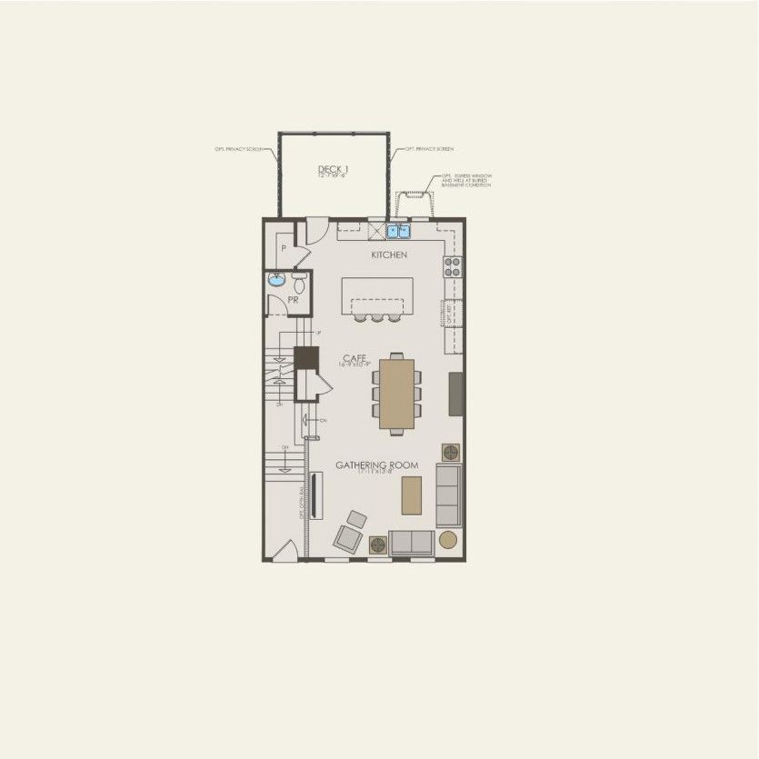 Second Floor 3 br / 2.5 ba