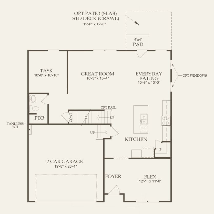 First Floor 4 br / 2.5 ba