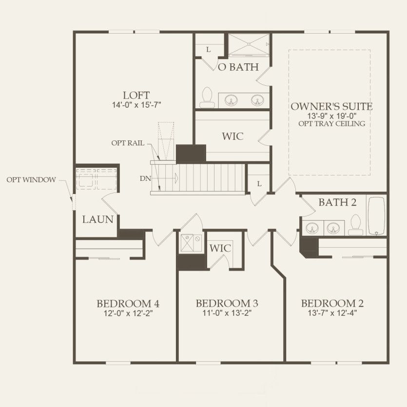 Second Floor 4 br / 2.5 ba