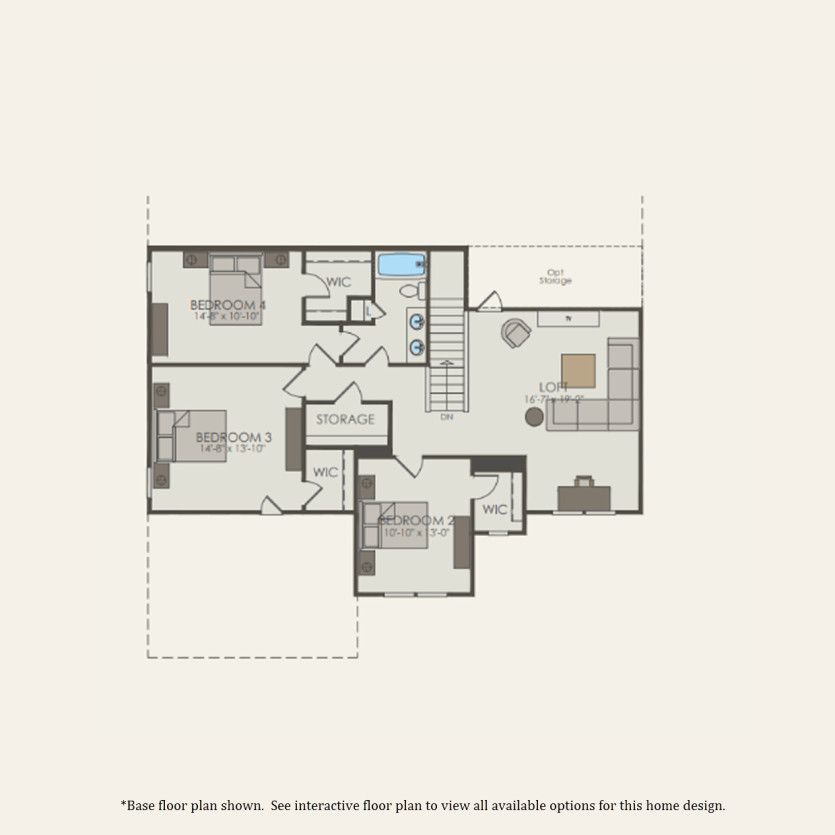 Second Floor 4 br / 2.5 ba