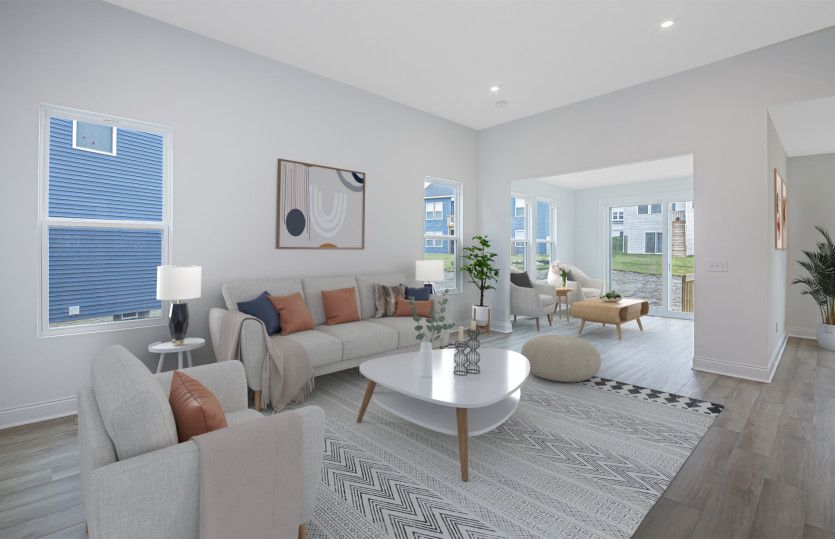 Open Concept Living Room