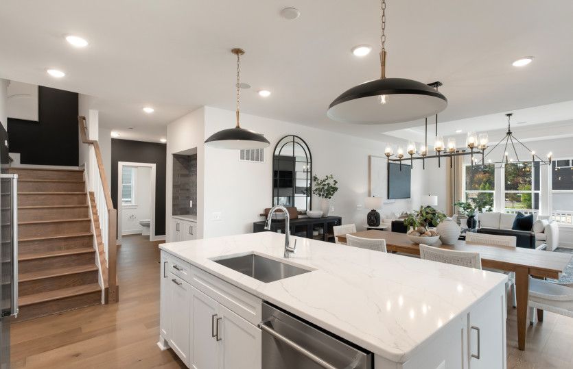 Gourmet Kitchen Overlooks the Café and Gathering Room