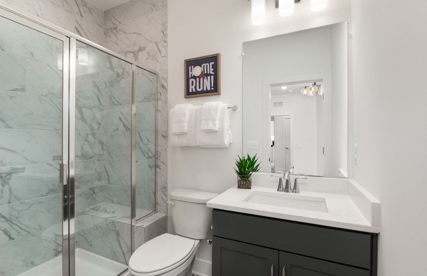 Private Bath for Bedroom 2