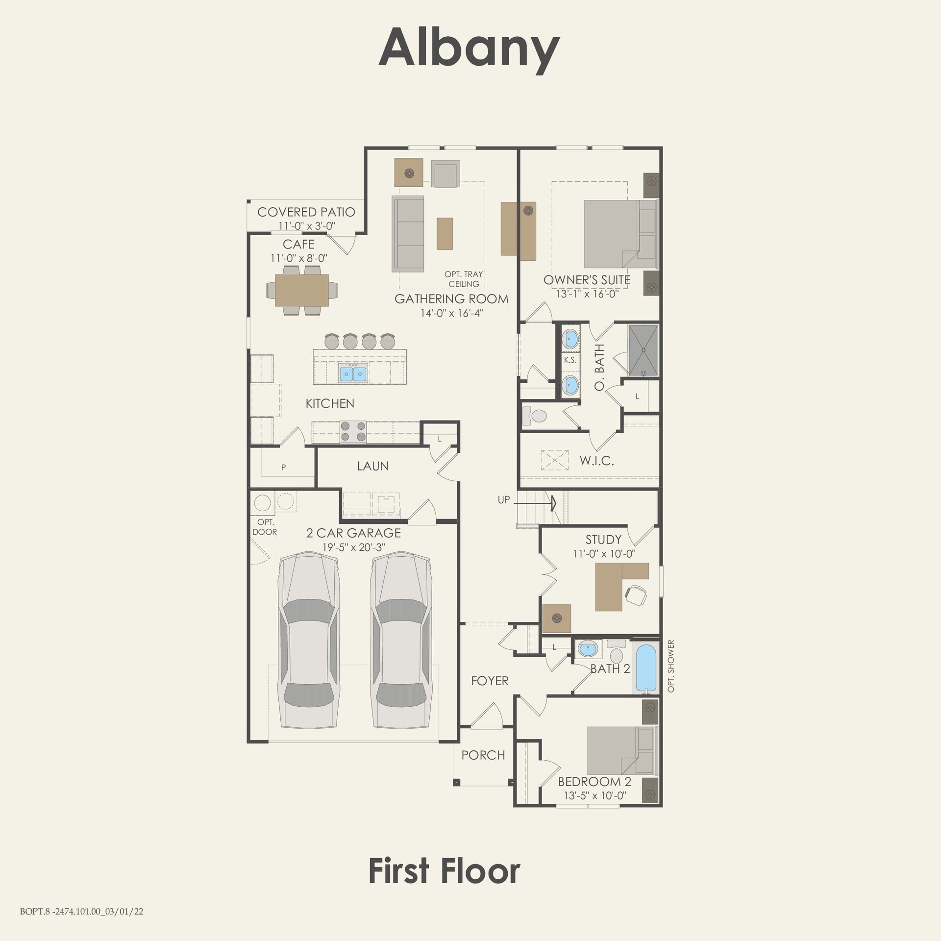 First Floor 5 br / 3 ba