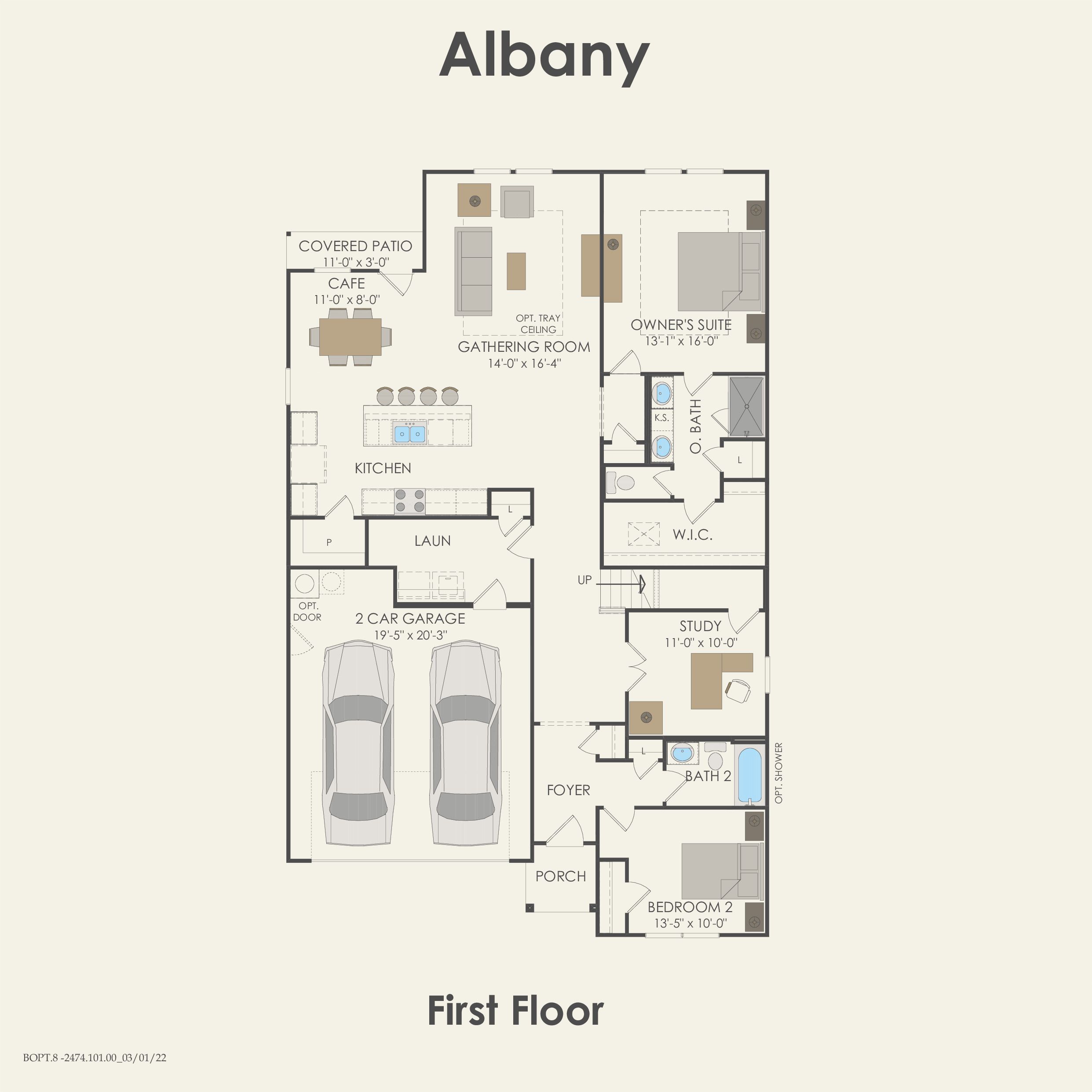 First Floor 5 br / 3 ba