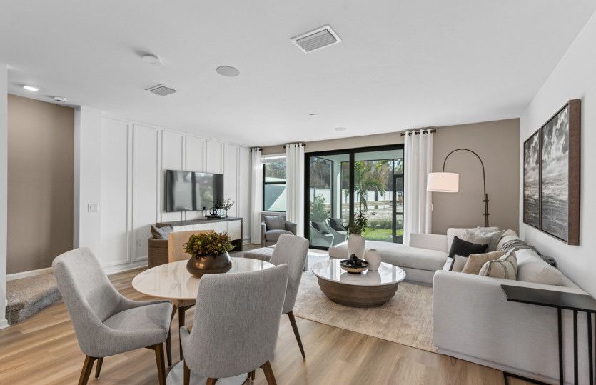 Open concept townhome