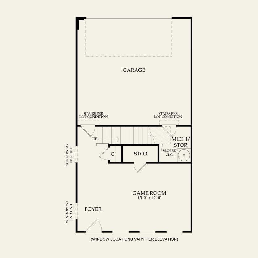 First Floor 3 br / 2.5 ba