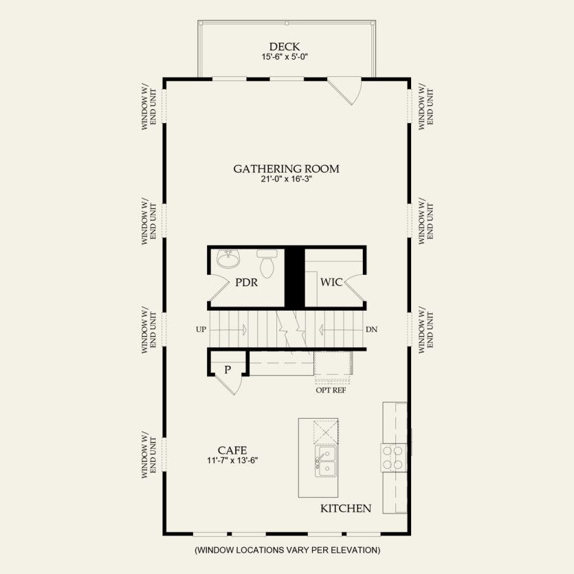 Second Floor 3 br / 2.5 ba