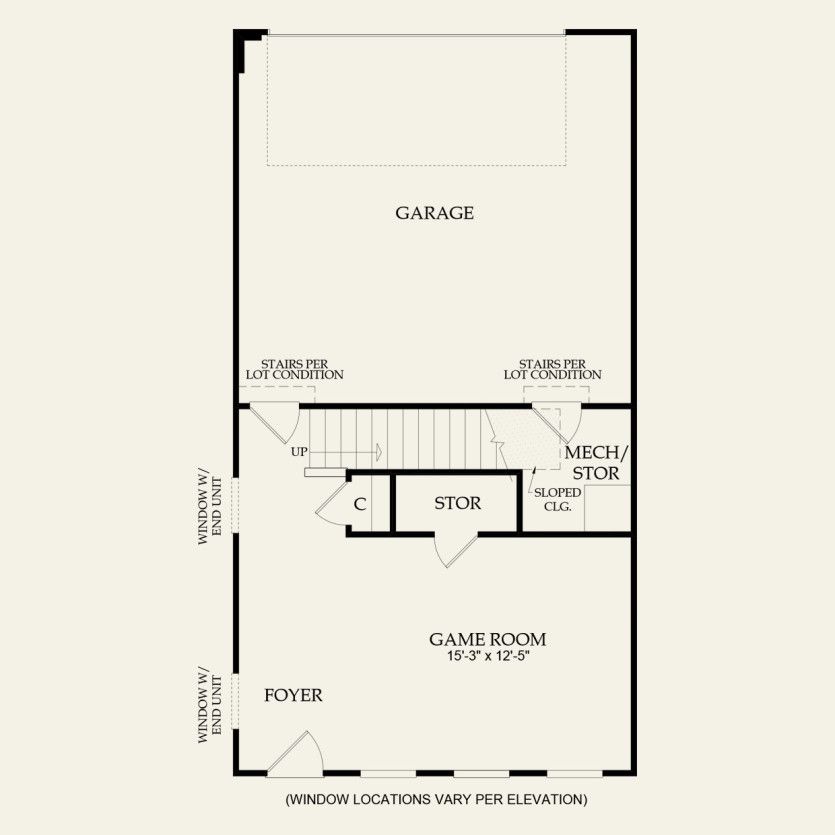 First Floor 3 br / 2.5 ba