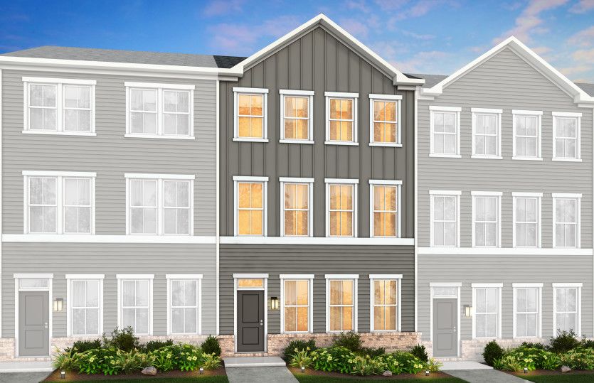 Nolen/ Newnan Exterior Elevation 4 CS14