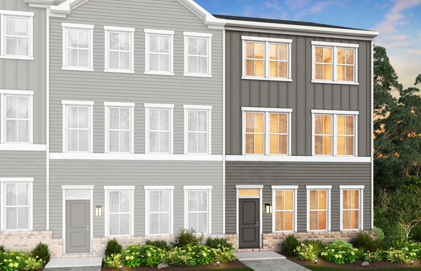 Nolen/ Newnan Exterior Elevation 3 CS14