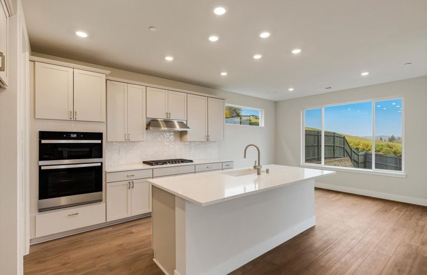 Gourmet Kitchen with Island