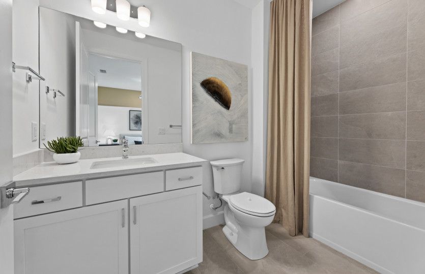 Secondary bathroom