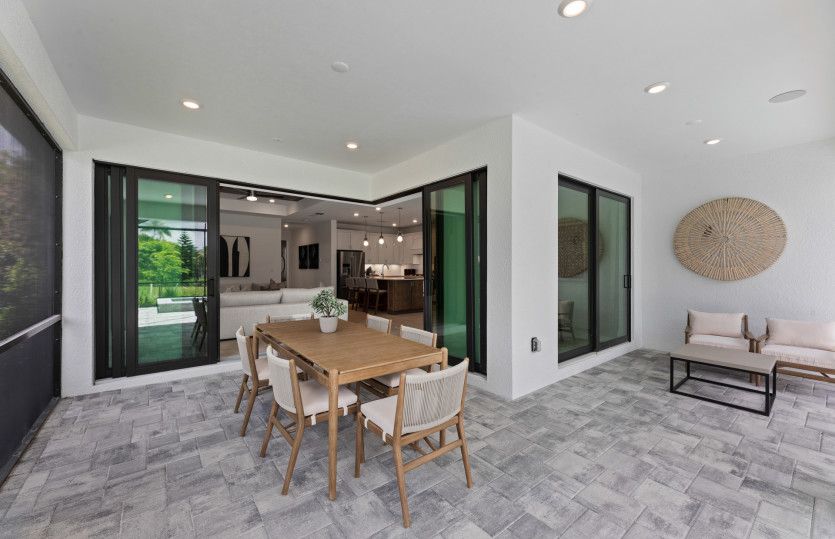 Extended covered lanai