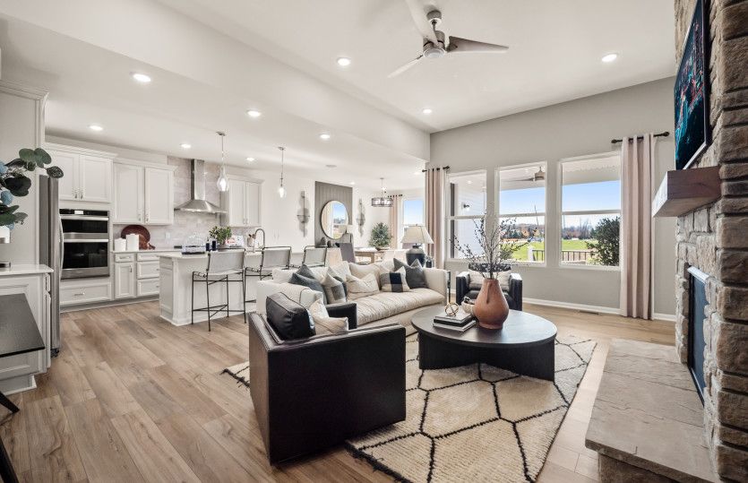 Cozy Gathering Room Model Representation
