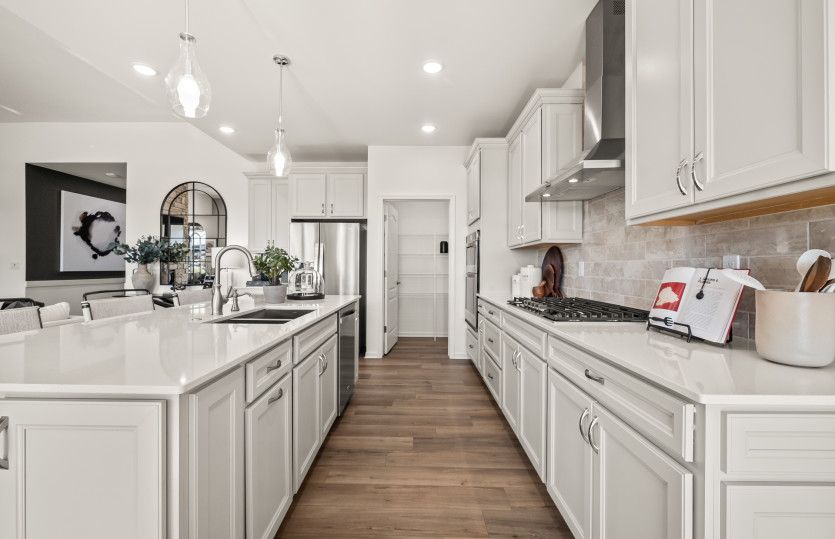 Light Filled Kitchen Model Representation