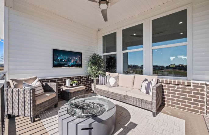 Outdoor Covered Porch