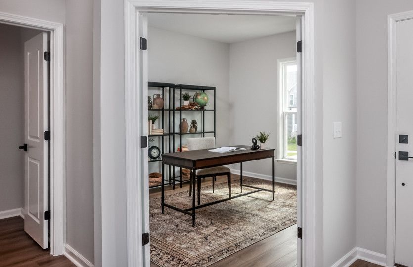 Moorpark Study - Foyer View
