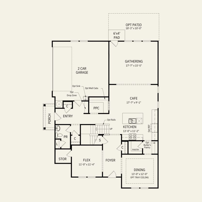 First Floor 3 br / 2.5 ba