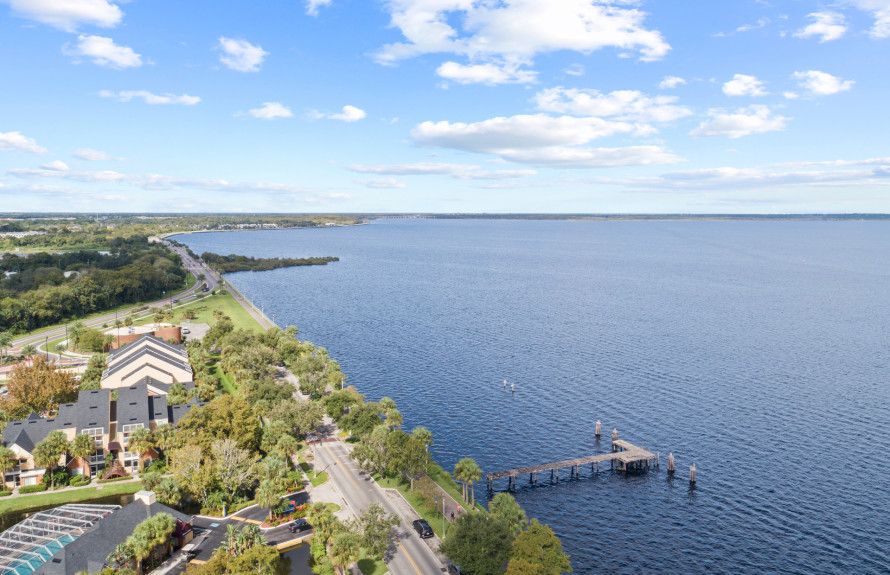 Overlooking Lake Monnroe