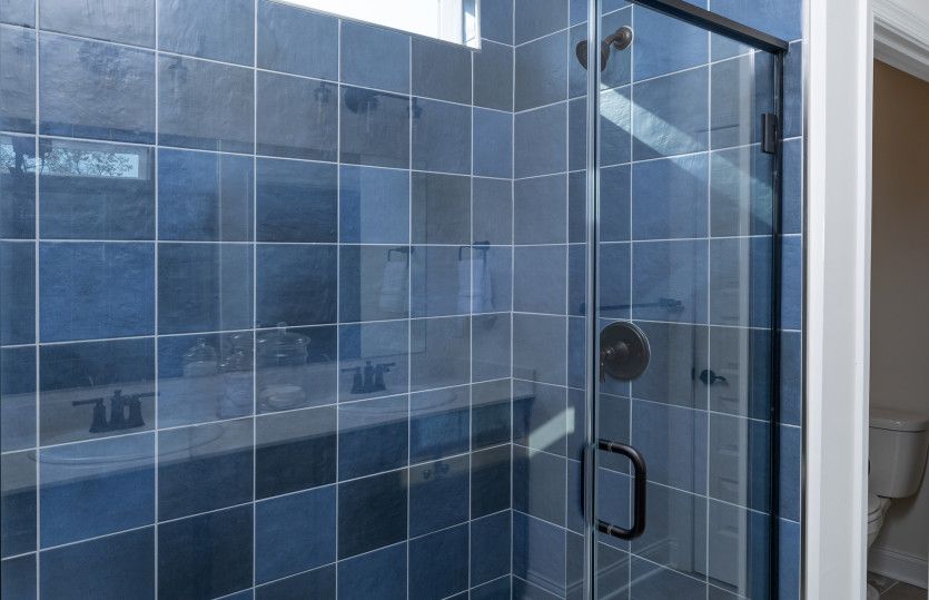 Tiled Owner's Shower