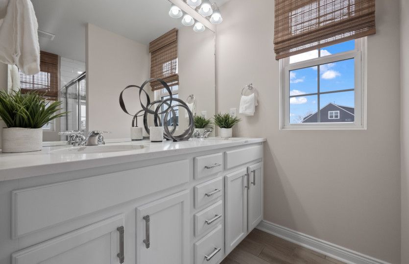 Double Vanity in Owner's Bath