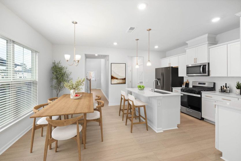 Kitchen with Plenty of Seating
