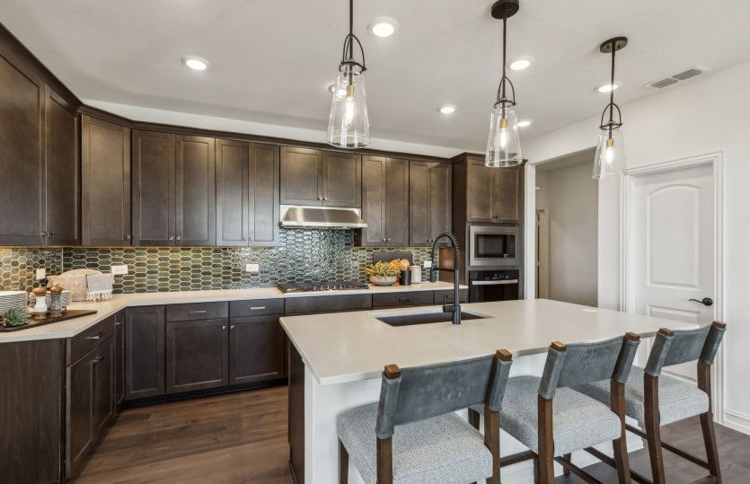 Abundant cabinet space in kitchen*model representation