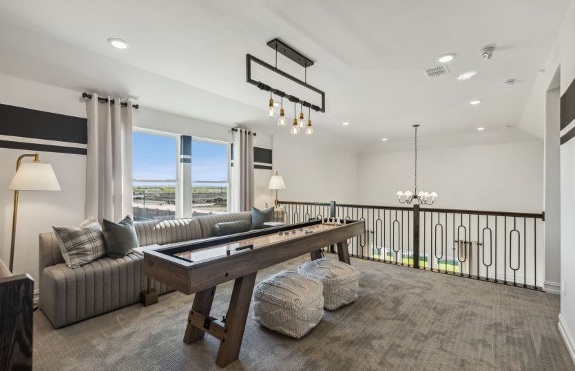 Loft on second floor*model representation