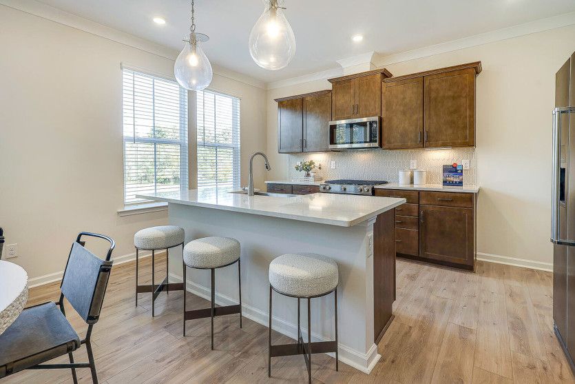 Kitchen with an Island