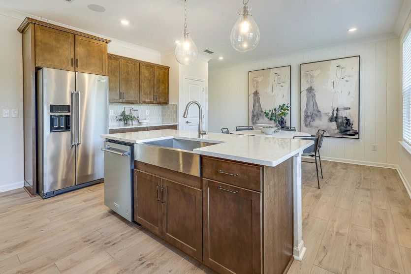 Kitchen with an Island