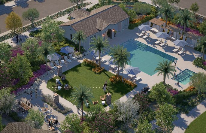 Pool and Recreation Space