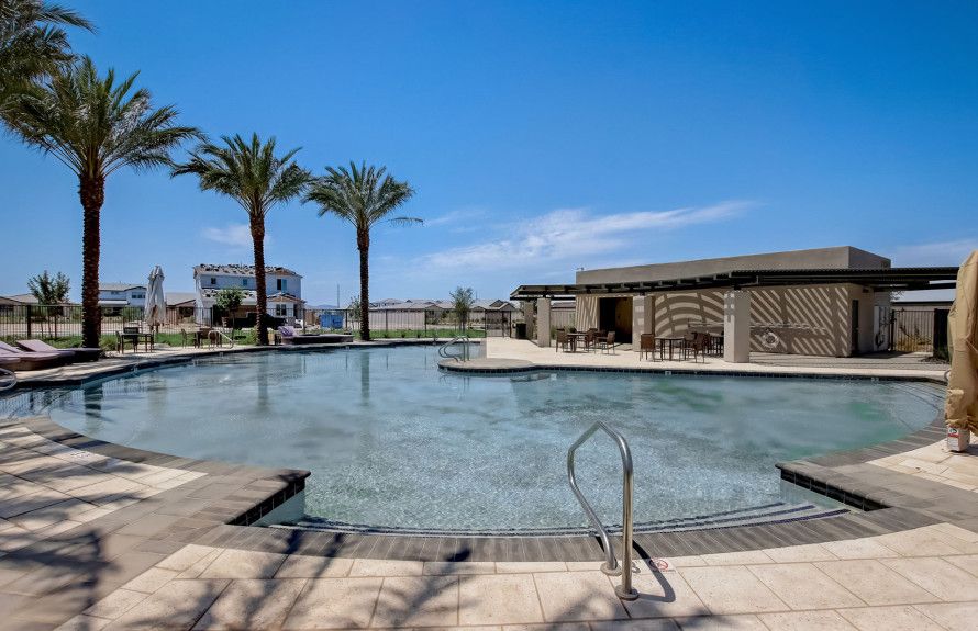 Community Pool with Cabanas