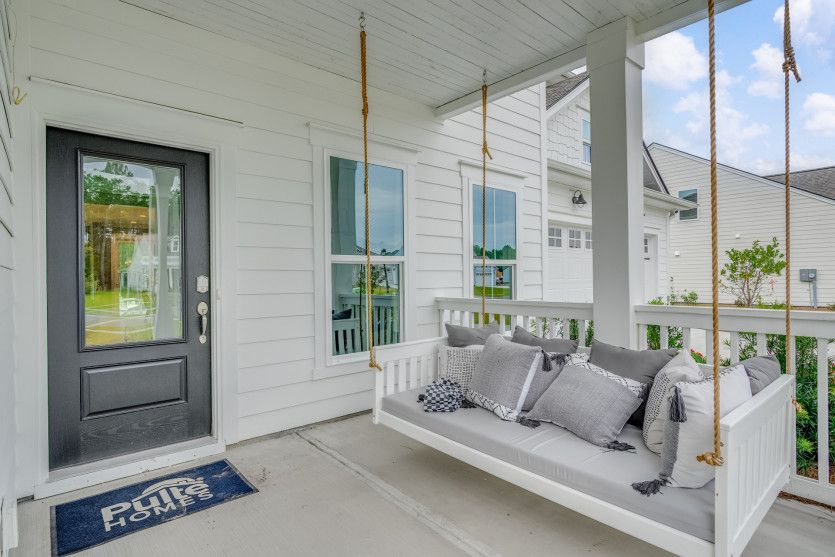 Spacious Front Porch