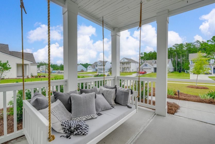 Spacious Front Porch
