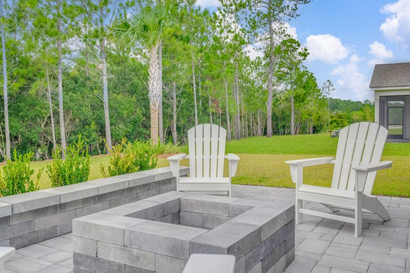 Patio with Fire Pit