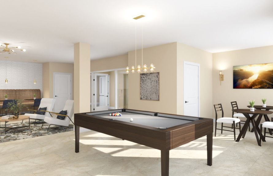 Play Pool in the Club Room